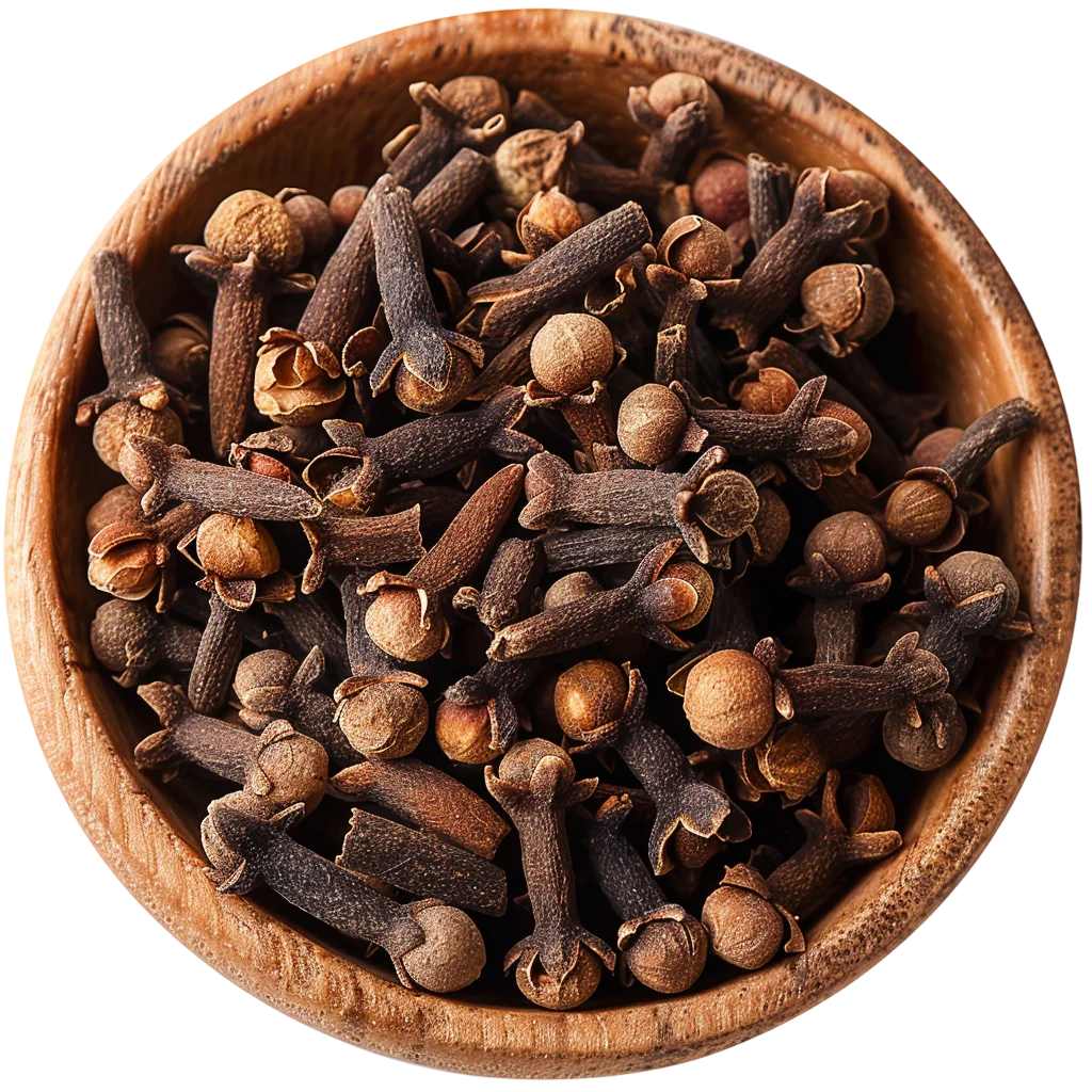 Bowl of Whole Cloves – Free PNG