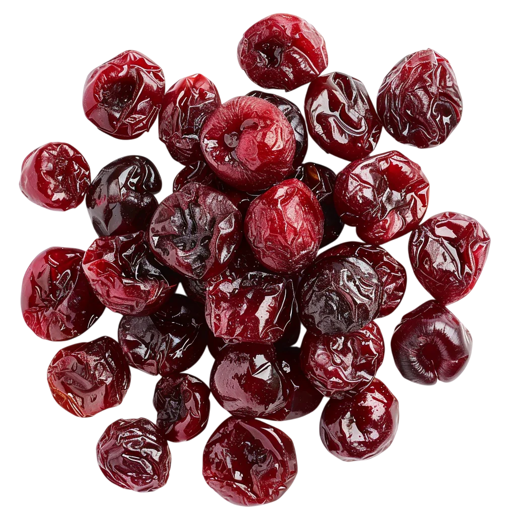 Glossy Dried Cranberries Free PNG