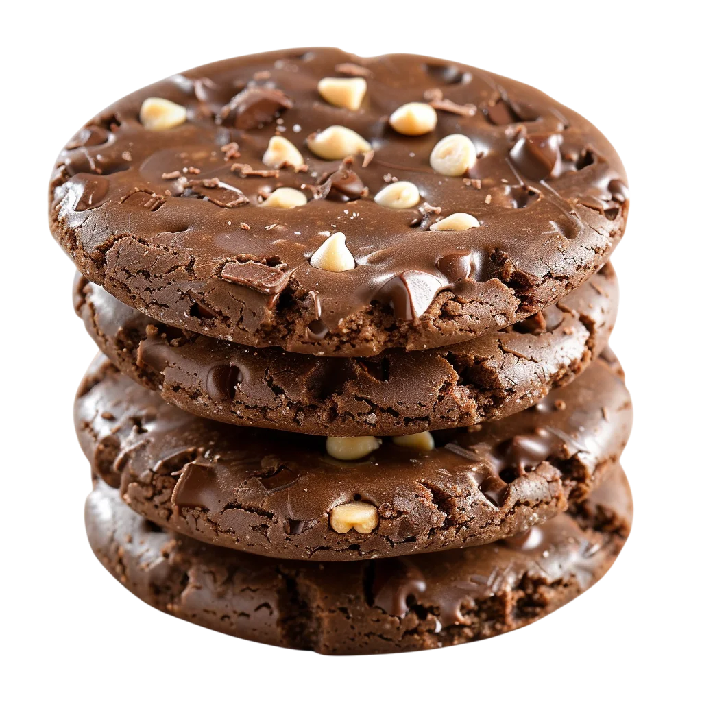 Stack of Chocolate Chip Cookies Free PNG